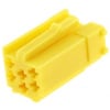 Conector Mini ISO galben 4carmedia 331441-1