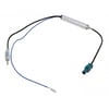 Adaptor de antenă phantom VW / Audi / Seat / Škoda / Peugeot / Fiat / Mercedes FAKRA -> DIN