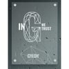 Panou LED transparent Gyeon LED Type 2 In G we trust 50x67 cm