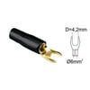 Papuc tip furcă ACV 30.4460-03 (1 buc) negru