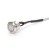 Comutator cu impuls cu iluminare de fundal LED, verde, 19 mm SW IMP