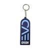 Breloc din silicon Gyeon Rubber Key Ring - EVO Blue