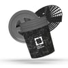 Găleată Liquid Elements Washing Bucket - 20L including dirt sieve and lid (Forged Carbon)