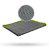 Lavetă din microfibră pentru geam Liquid Elements Glass Cleaning Cloth Carbon - 300 GSM 40 x 40 cm
