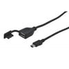 USB -> cablu prelungitor mini USB