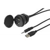 Priză USB / JACK cu 4 pini cu cablu