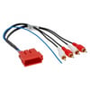 Adaptor ieșire AUX MINI ISO - CINCH