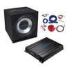 Set subwoofer și amplificator Crunch CBP1000