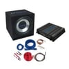 Set subwoofer și amplificator Crunch CBP500