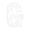 Autocolant Gyeon G Sticker White (200 mm x 131,3 mm)