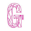 Autocolant Gyeon G Sticker Pink (200 mm x 131,3 mm)