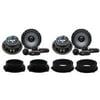 Boxe pentru Audi Q7 4L set nr.2