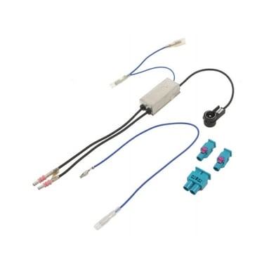 Alimentator de antenă și combinator Per.Pic A9526I/DIPLE 2X FAKRA - ISO