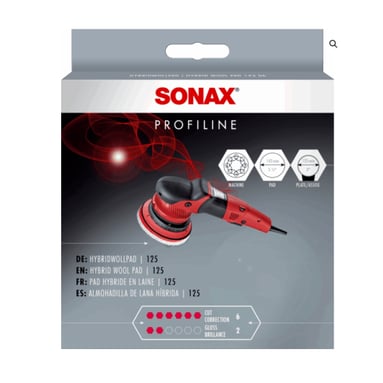 Sonax Hybrid Woll Pad 125