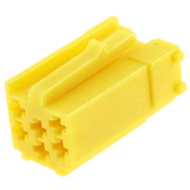 Conector Mini ISO galben 4carmedia 331441-1