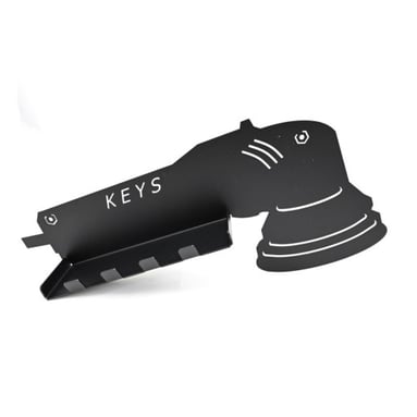 Poka Premium Hanger for car keys in shape of polishing machine with additional shelf