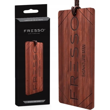 Parfum de agățat în lemn Fresso Signature Man Wooden Hanger