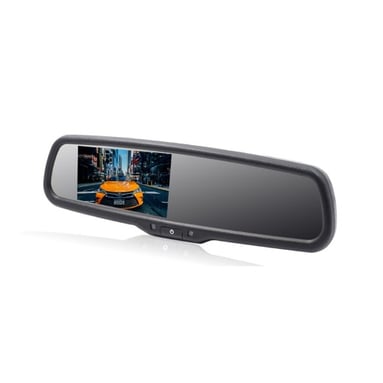 Monitor universal de 4,3" integrat în oglinda retrovizoare TFT MIRROR4.3