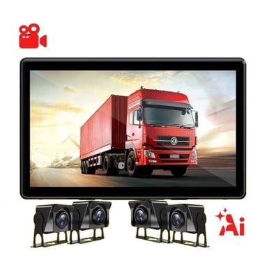 Dispozitiv de înregistrare Steelmate C40 - set CCTV, Ai BSD, 4x AHD 720p, ecran 10"
