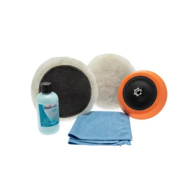 Flexipads 130 mm Wool Polishing Kit