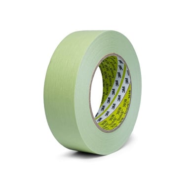 Bandă de mascare rezistentă la apă 3M 3030 verde, dimensiune 36 mm x 50 m