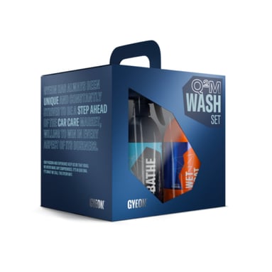Set de produse de îngrijire auto Gyeon Q2M Wash Set - Bundle Box + Q2M CeramicDetailer (80 ml)