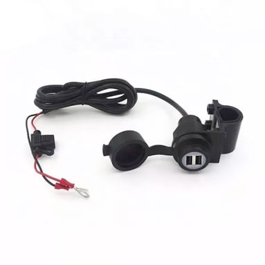 Încărcător USB-A 2x cu capac pentru motociclete MY1118