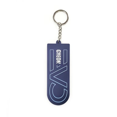 Breloc din silicon pentru chei Gyeon Rubber Key Ring - EVO Navy Blue