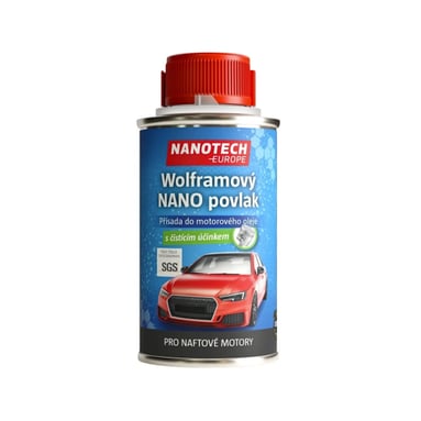 Nanotech-Europe Nanocoating cu tungsten - aditiv pentru ulei de motor cu efect de curățare pentru motoare diesel (300 ml)
