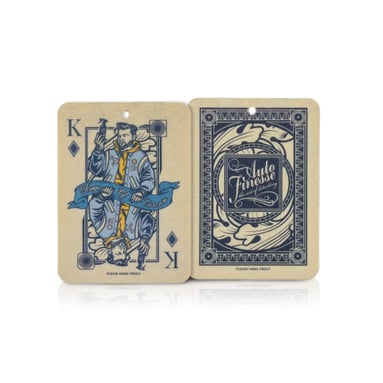 Odorizant de cameră cu parfum suspendat Auto Finesse, cu cărți de joc, KING