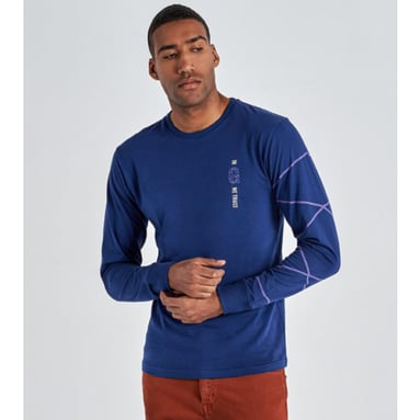 Tricou pentru bărbați Gyeon Long Sleeve Navy Blue S