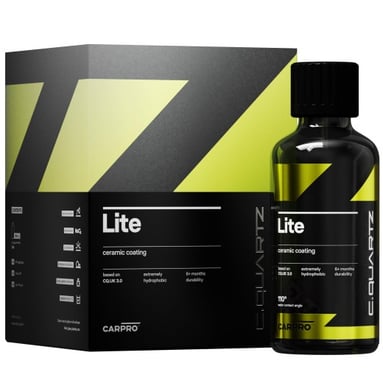 Protecție ceramică a vopselei CarPro CQuartz Lite Kit (100 ml)