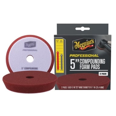 Meguiar's Professional Compound Foam Pad 5" (Pachet de 2)