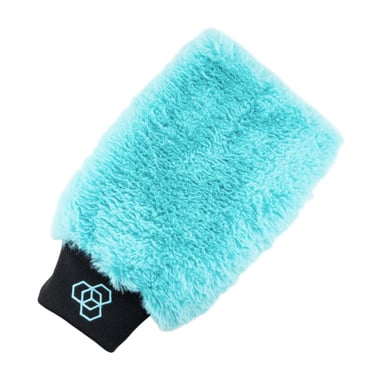 Mănuși de spălare Carbon Collective Supreme Plush Wash Mitt 4.0 (Teal)