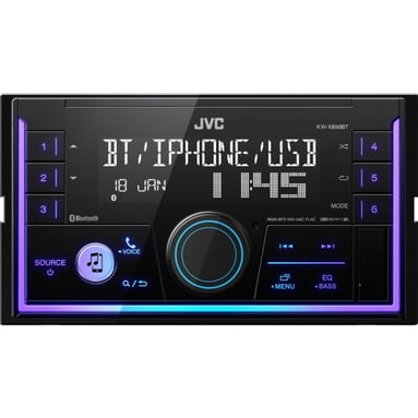 Radio auto 2DIN JVC KW-X850BT