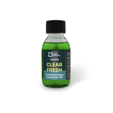 Concentrat de apă de spălare Liquid Elements „SMELLOW BOMB / CLEAR FRESH” - Lime (100 ml)