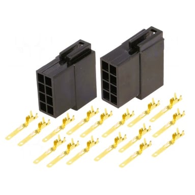 Set de conectori ISO cu pini 4carmedia 361320