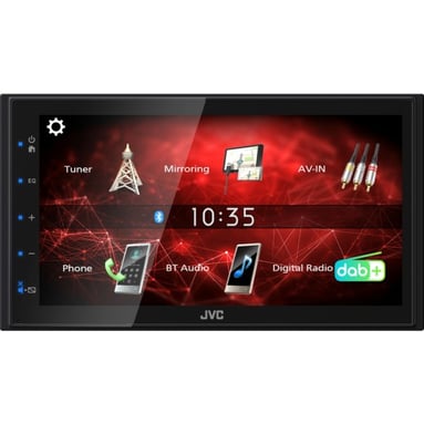Radio auto 2DIN fără unitate CD JVC KW-M27DBT