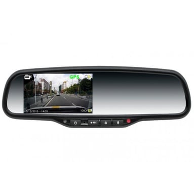 Cameră HD DVR cu înregistrare și monitor de 4,3" în oglinda retrovizoare HV-043LA