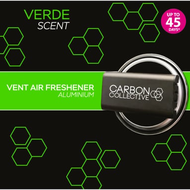 Carbon Collective Aluminium Vent Air Fresheners Verde