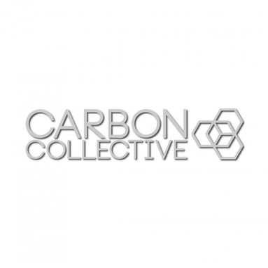 Carbon Collective Etched Glass Window Sticker