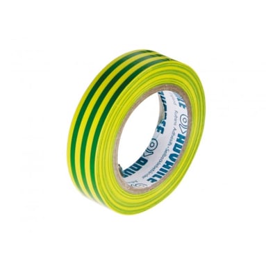 Bandă izolatoare ACV - verde / galben