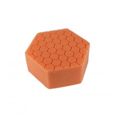Carbon Collective HEX Hand Polishing Pad - Orange