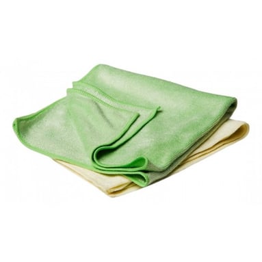 Flexipads Yellow & Green Buffing Towels (set) 40x40