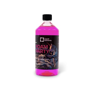 Spumă activă cu elemente lichide Spumă de curățare „FOAM PARTY” - Einhorn (1 l)