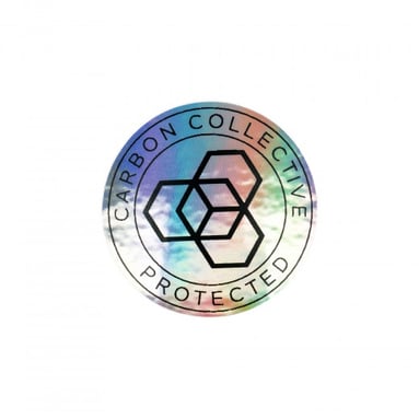 Autocolant Carbon Collective Oil Slick Protected Seal 40mm
