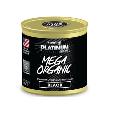Paradise Air Mega Odorizant de cameră organic negru (78 g)