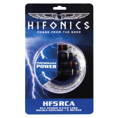 Cablu de semnal Hifonics HF5RCA