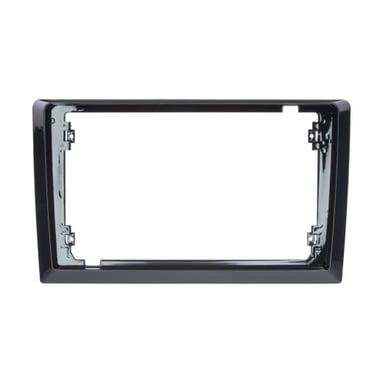 Adaptor pentru montarea unui radio auto de 9" într-o ramă de 10", negru lucios