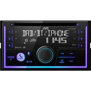 Radio auto 2DIN JVC KW-DB95BT